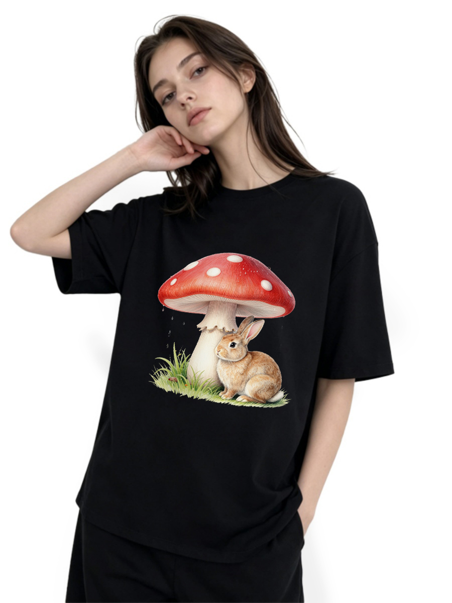 Embroidery Moisturizer - T-shirts Veelzijdig paardrijden op de weg