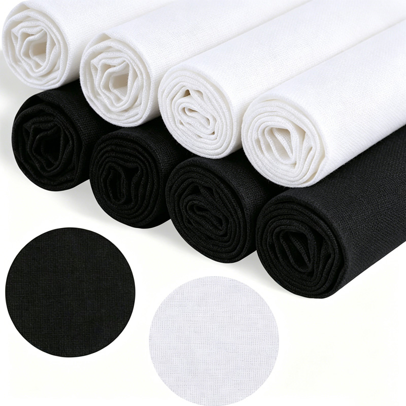 Embroidery In The Piece - 8 stuks 30x30cm linnenstof, handgemaakte stof,