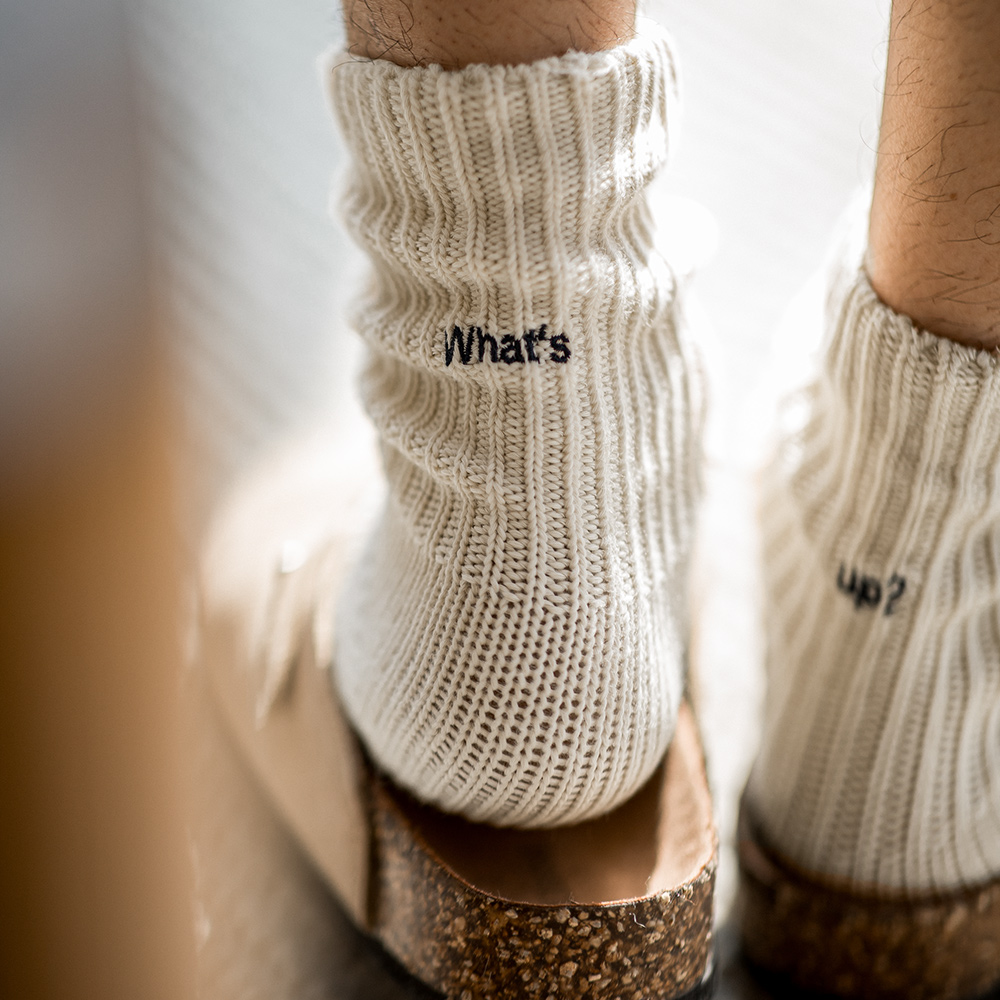 Embroidery On Socks - Maden 3-pack paar vintage grove steek