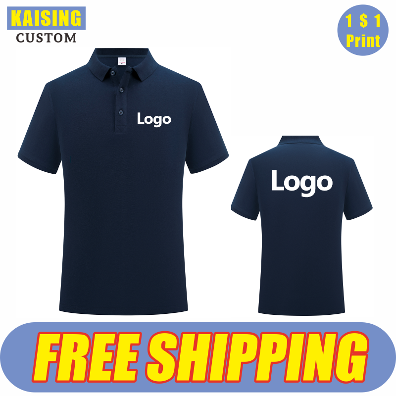 Embroidery Ideas - Kaising Hoge-Kwaliteit Puur Katoen Polo Shirt