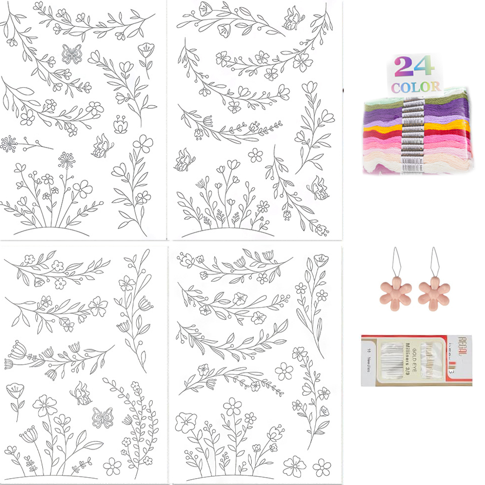 Water Soluble Stabilizer - Wateroplosbaar borduurstabilisatorpapier, wasbare vellen voor stick