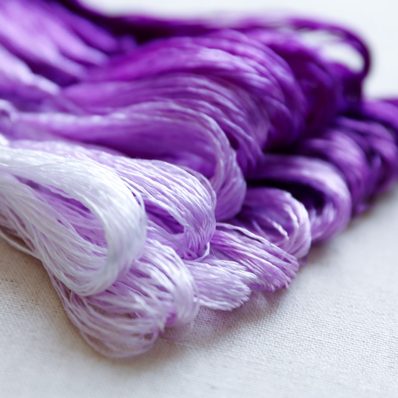 Embroidery Diy - 20m Suzhou borduurgaren 8 kleuren per