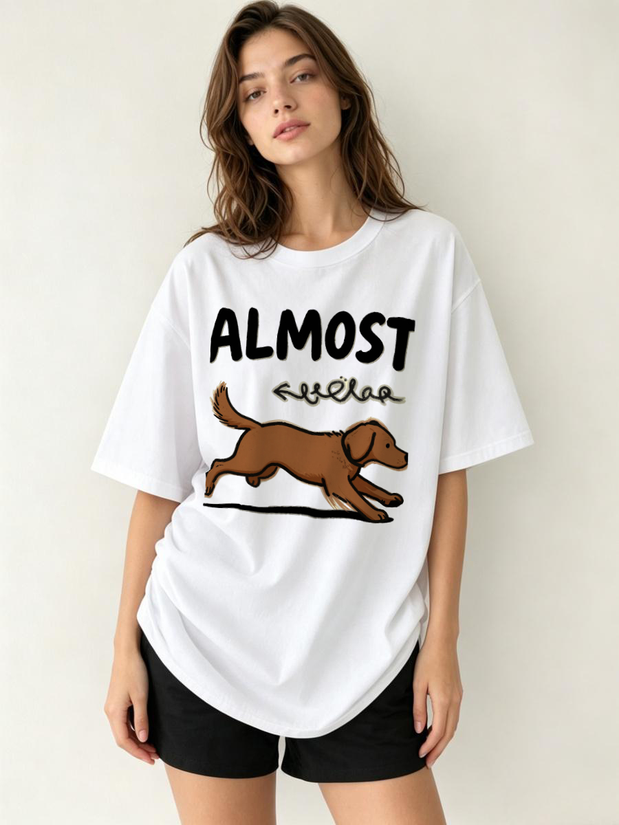 Embroidery Moisturizer - T-shirts Zomer Rekbaar textieltechnologie Lichaamsvormende pasvorm
