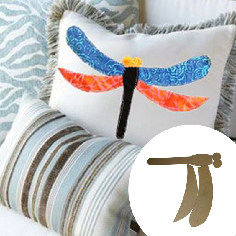 Embroidery Diy - Dragonfly quiltsjabloon transparant naaipatroon geschikt voor