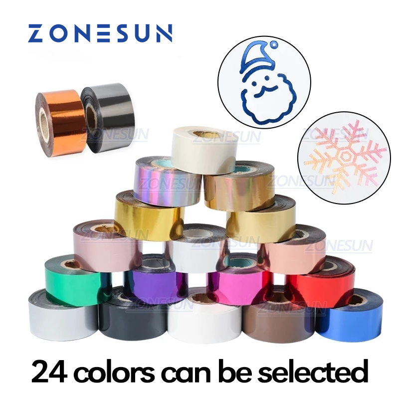 Transfer Paper Carbon - ZONESUN 3/4/5 cm Goud Zilver Zwart
