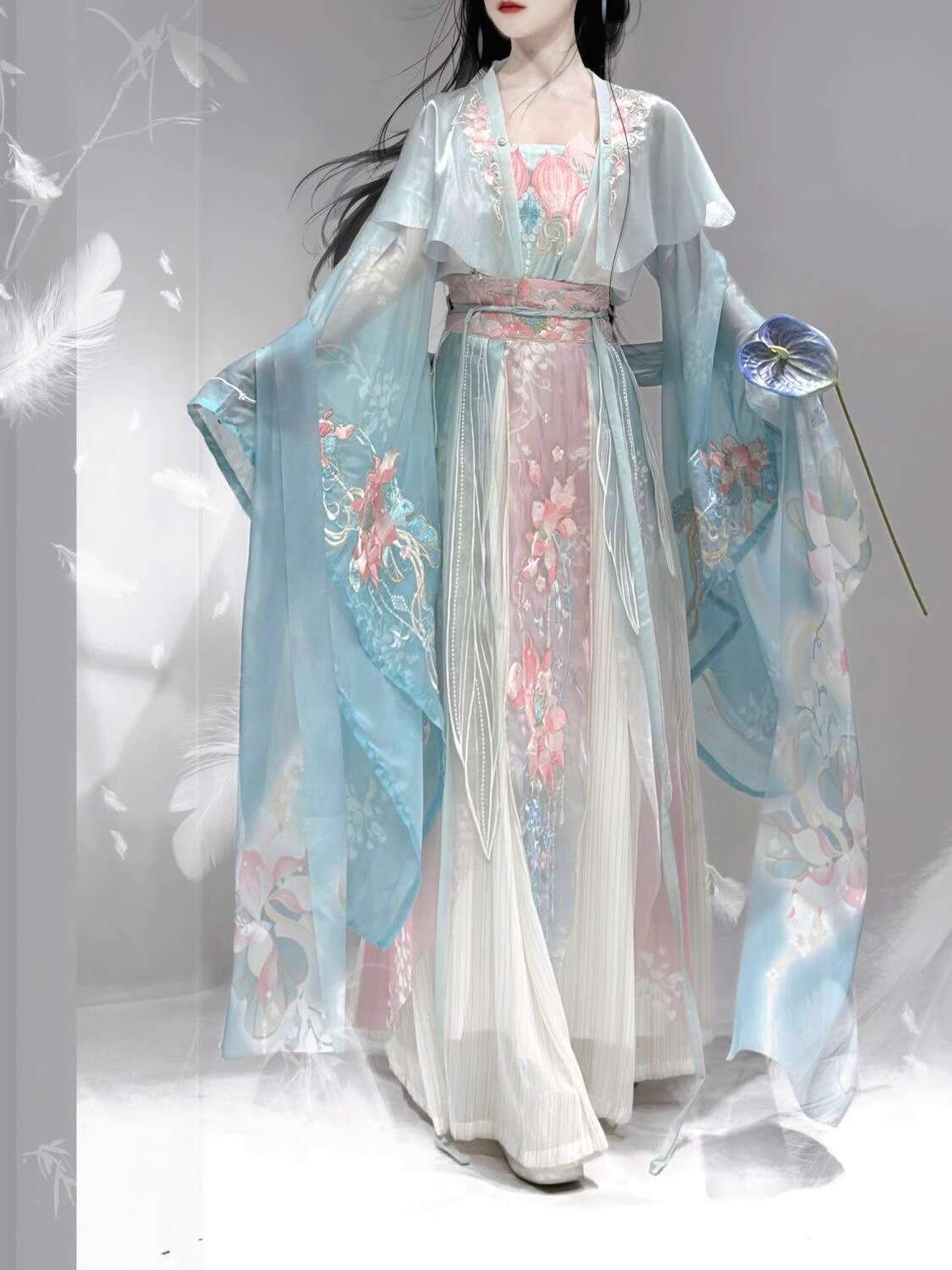 Embroidery In The Piece - Nieuwe Hanfu Wei Jinfeng Zware Industrie