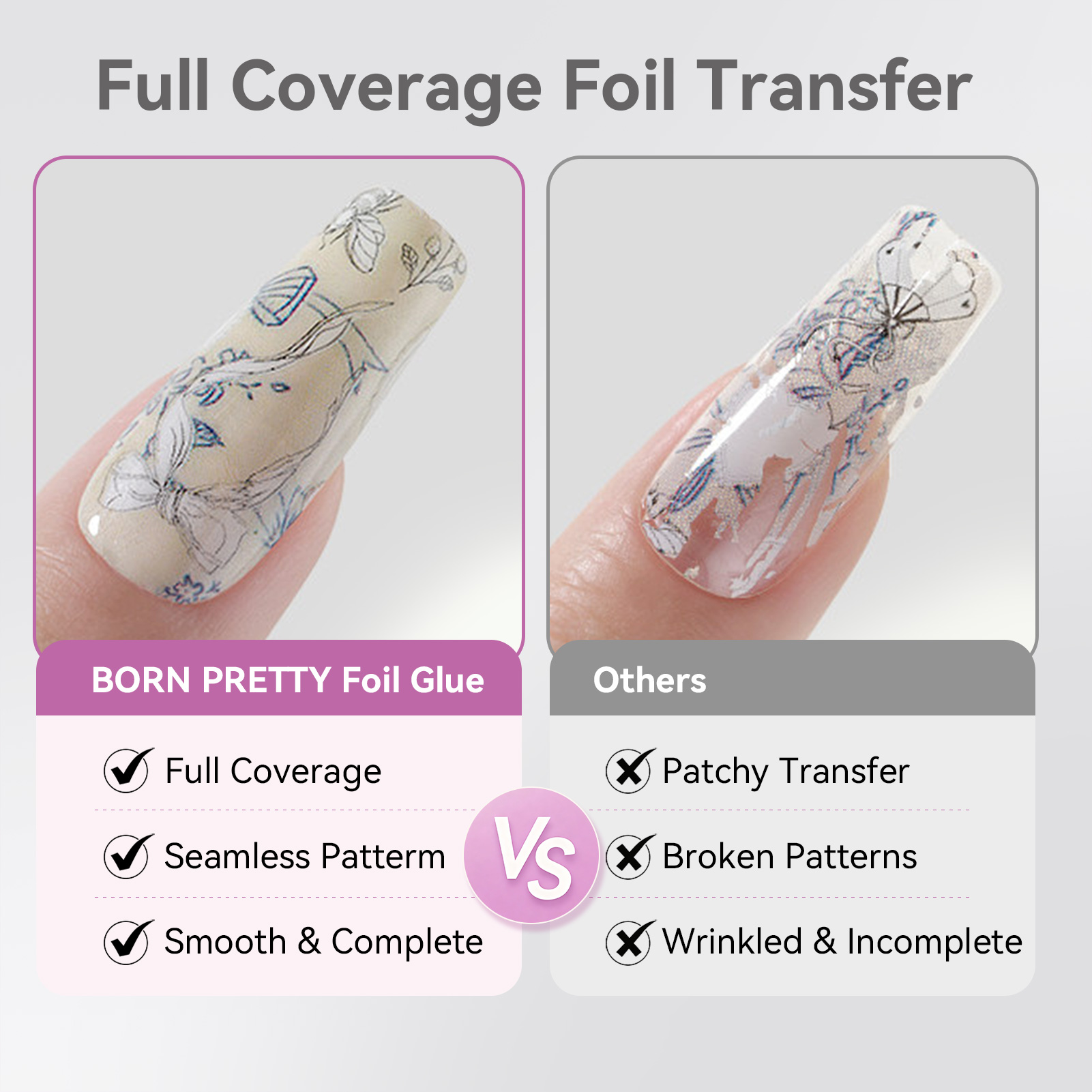 BORN PRETTY Nagelfolie Lijm Ge - Transfer Paper Carbon recensie en prijs