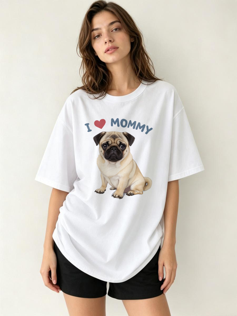 T-shirt met huisdierprint Slan - Embroidery Moisturizer recensie en prijs