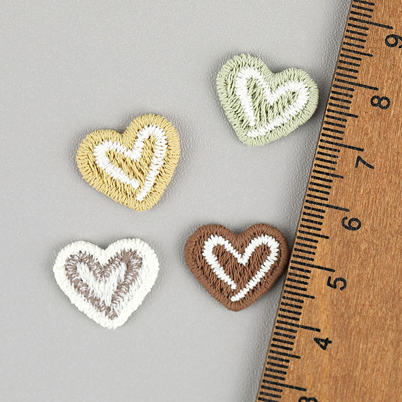 20 stuks hartvormige geborduur - Embroidery On Socks recensie en prijs
