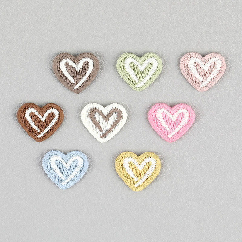 20 stuks hartvormige geborduur - Embroidery On Socks recensie en prijs
