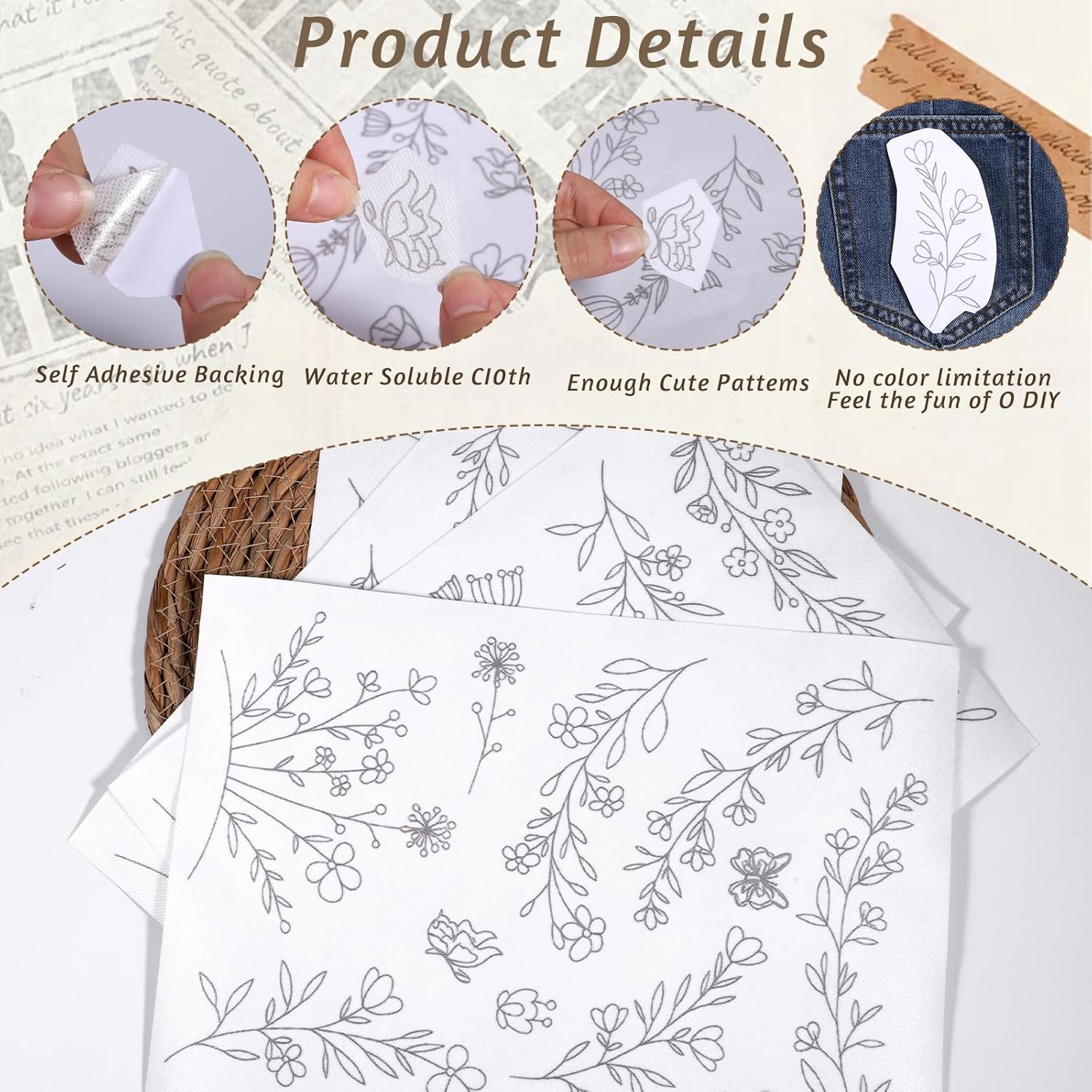 Stick & Stitch Wateroplosbaar  - Water Soluble Stabilizer recensie en prijs