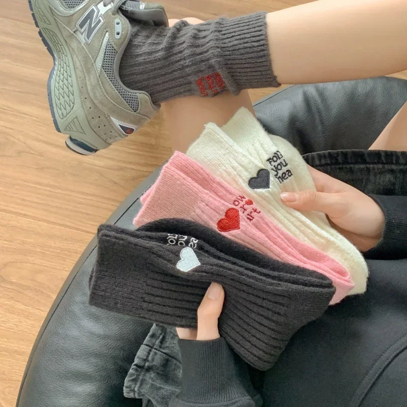 Harajuku Kawaii Midden Buis So - Embroidery On Socks recensie en prijs