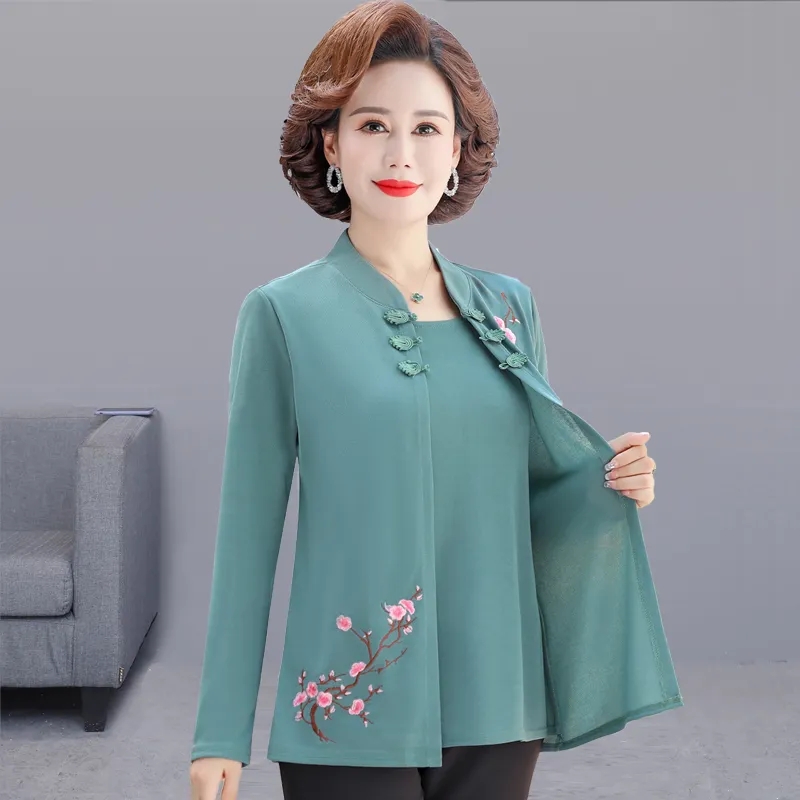 Vrouwen van middelbare leeftij - Embroidery Cardigan recensie en prijs