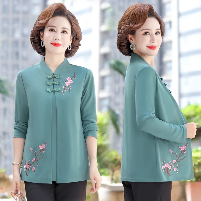 Vrouwen van middelbare leeftij - Embroidery Cardigan recensie en prijs