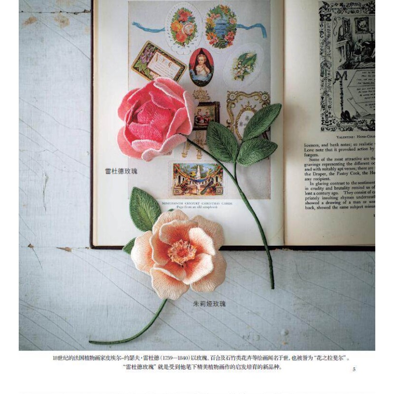 3D Stumpwork-borduurboek: stap - Embroidery World recensie en prijs
