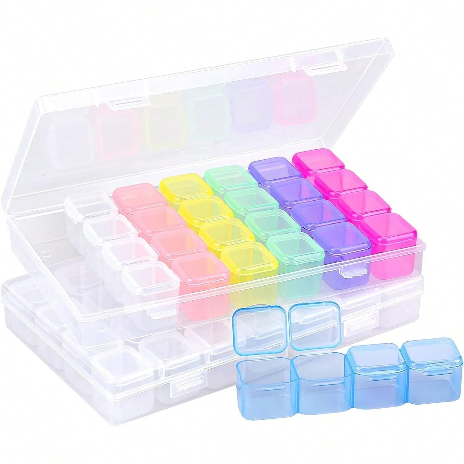 2 stuks 28-cellige reisdoos vo - Embroidery Moisturizer recensie en prijs