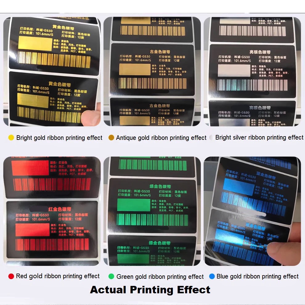 Gouden folie hars lint cadeauz - Transfer Paper Carbon recensie en prijs