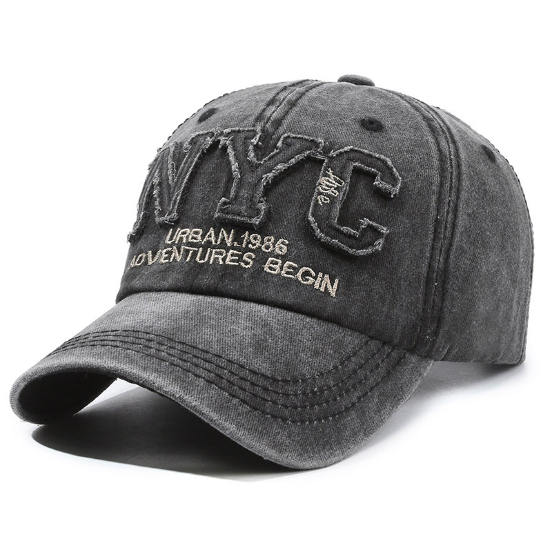 Verstelbare zwarte baseballpet - Embroidery Nyc recensie en prijs