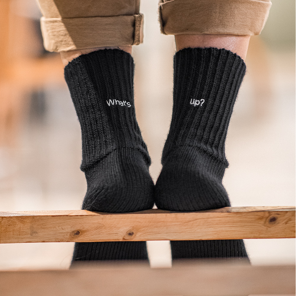 Maden 3-pack paar vintage grov - Embroidery On Socks recensie en prijs
