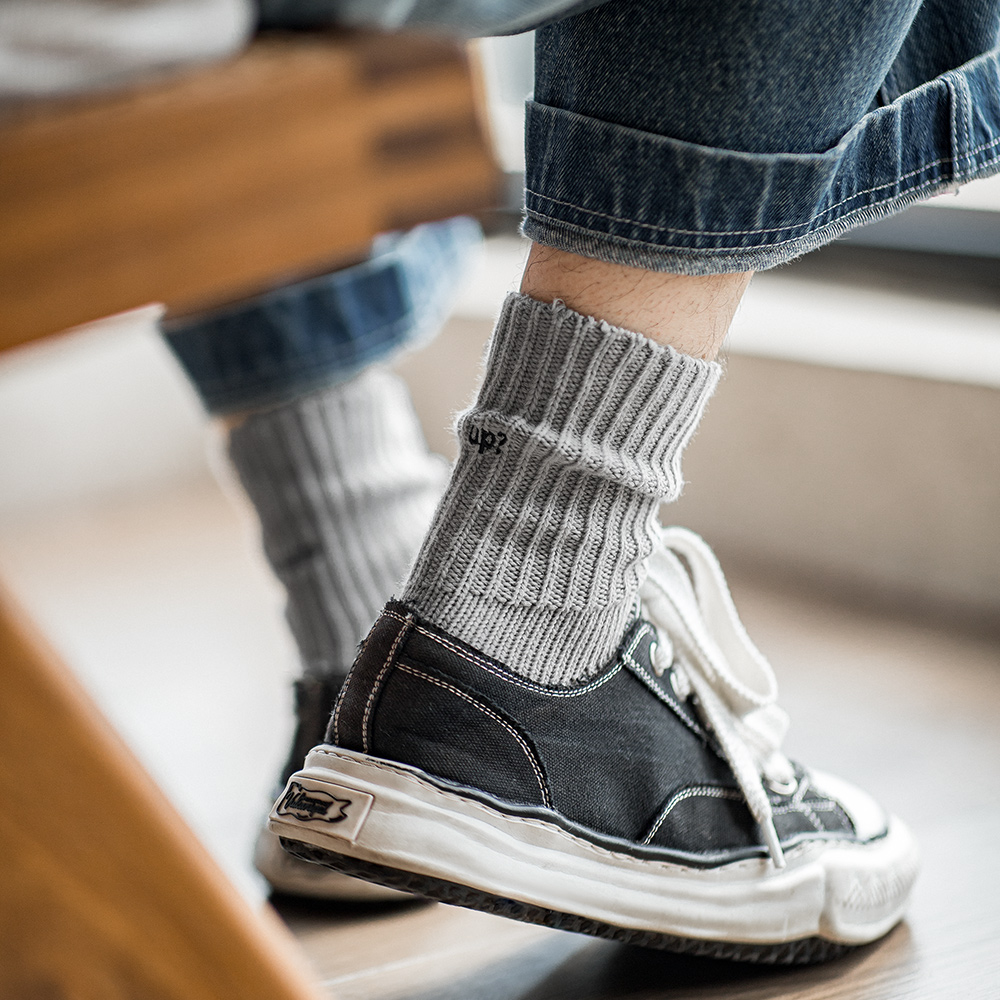 Maden 3-pack paar vintage grov - Embroidery On Socks recensie en prijs