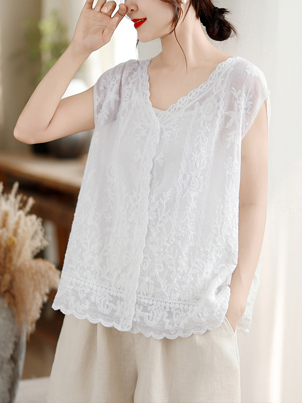Zomer Nieuw Zwaar Geborduurd V - Embroidery Vest recensie en prijs