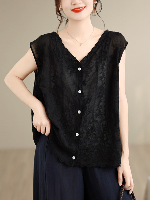 Zomer Nieuw Zwaar Geborduurd V - Embroidery Vest recensie en prijs