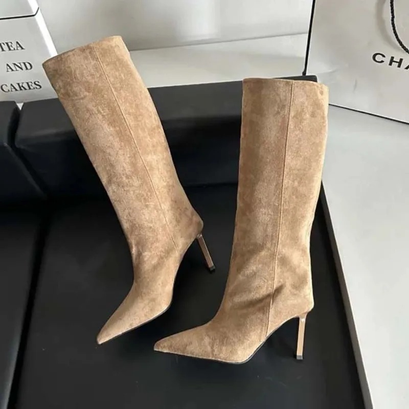 Luxe Vrouwen Lange Laarzen Mod - Embroidery Ideas recensie en prijs