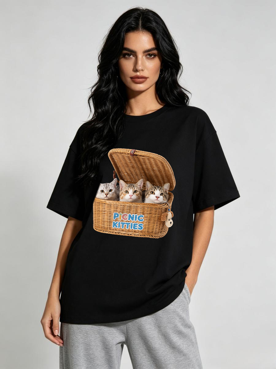 T-shirts met huisdierprint Nor - Embroidery Moisturizer recensie en prijs