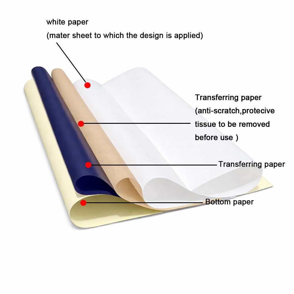 Audersigt 50/100 Vellen Tattoo - Transfer Paper Carbon recensie en prijs