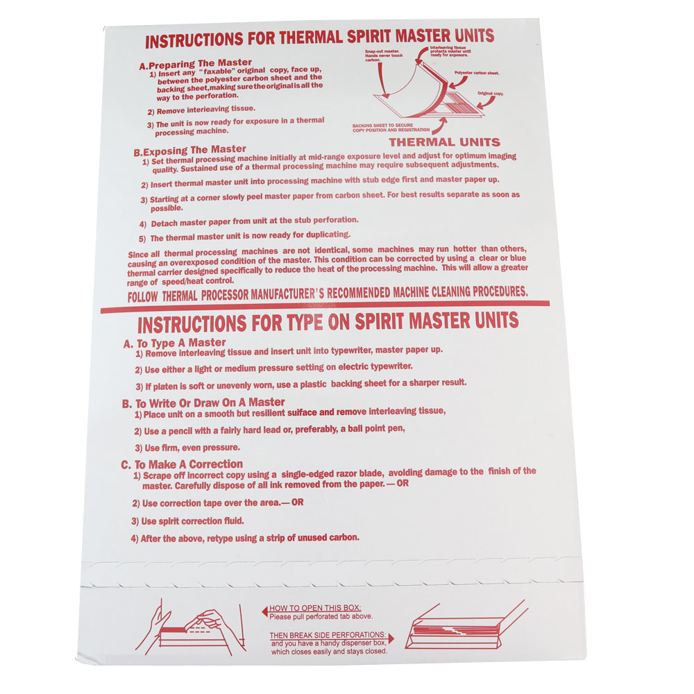 Audersigt 50/100 Vellen Tattoo - Transfer Paper Carbon recensie en prijs
