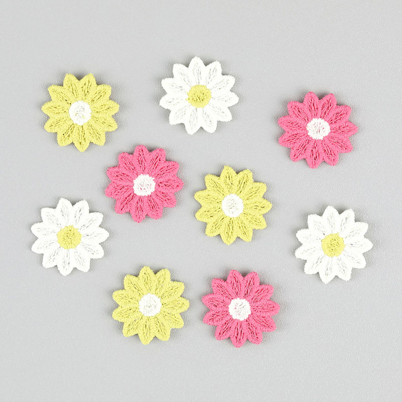 30 stuks 2,5 cm geborduurde zo - Embroidery On Socks recensie en prijs