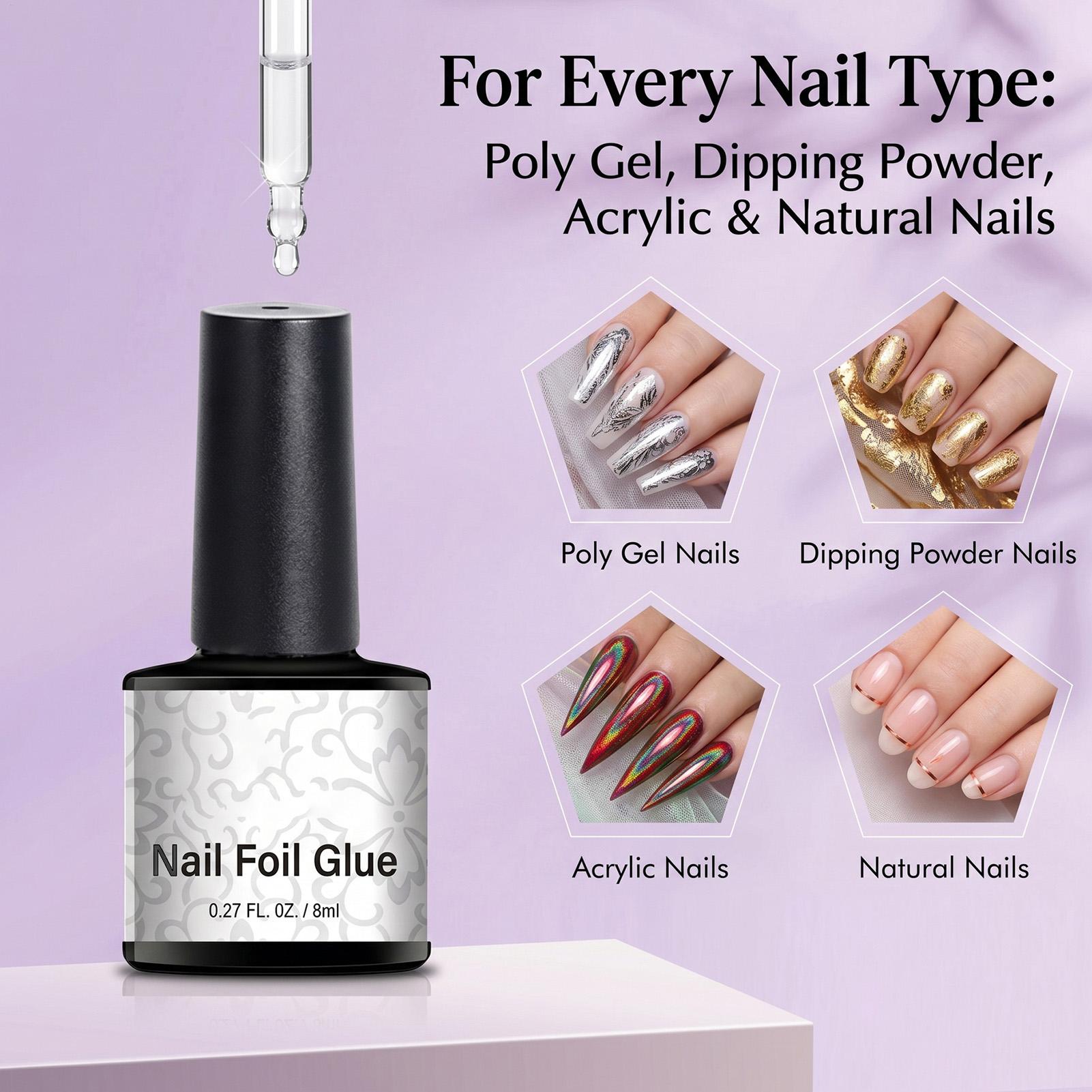 Nagelfolie Lijm 8ml Transferfo - Transfer Paper Carbon recensie en prijs