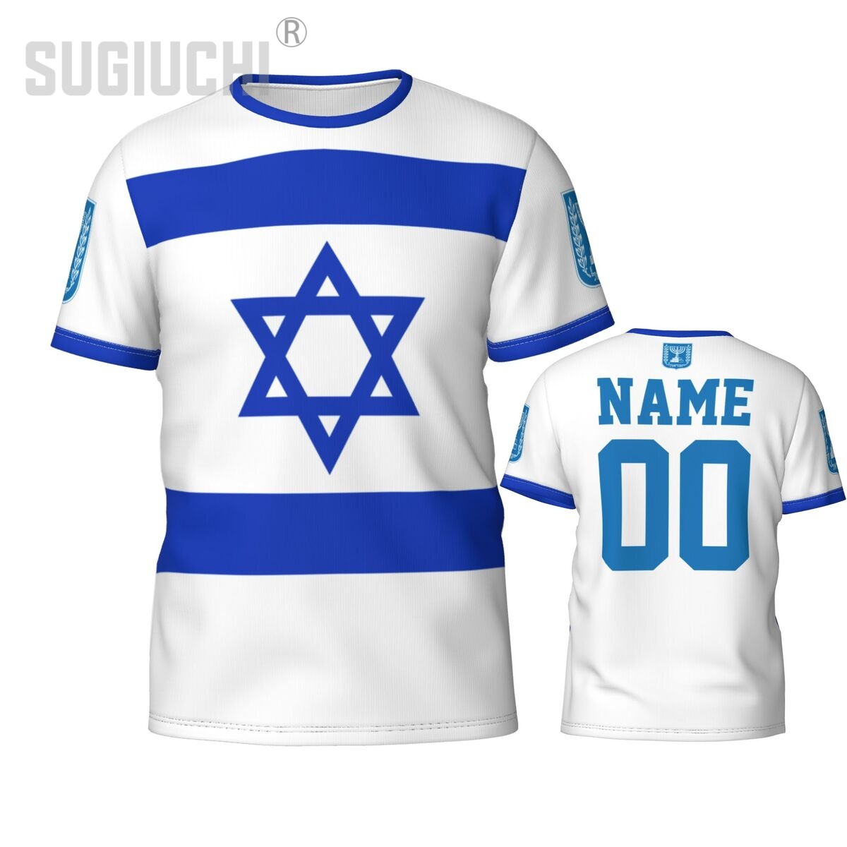 Aangepaste naam nummer Israël  - Embroidery World recensie en prijs