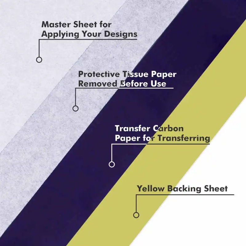 100/50/30/10/5 stuks Tattoo Tr - Transfer Paper Carbon recensie en prijs