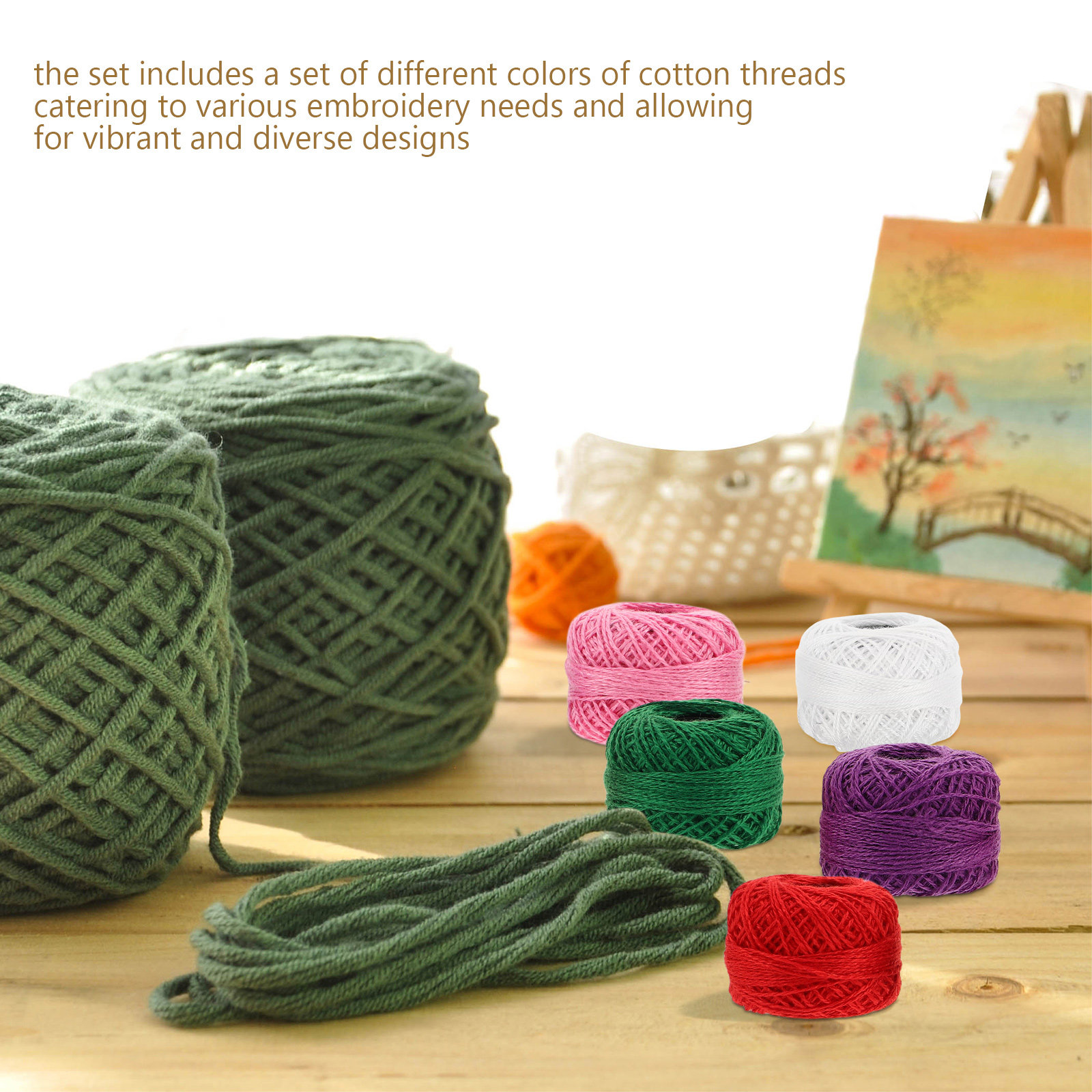 12 stuks katoenen borduurgaren - Embroidery Diy recensie en prijs