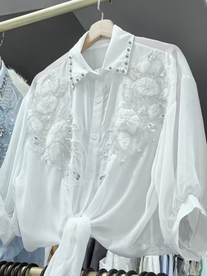 Streetwear Zomer Zonnebrandcrè - Embroidery Cardigan recensie en prijs