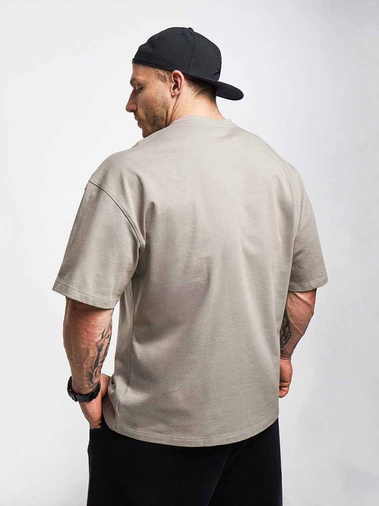 100% katoenen T-shirt met kort - Embroidery Moisturizer recensie en prijs