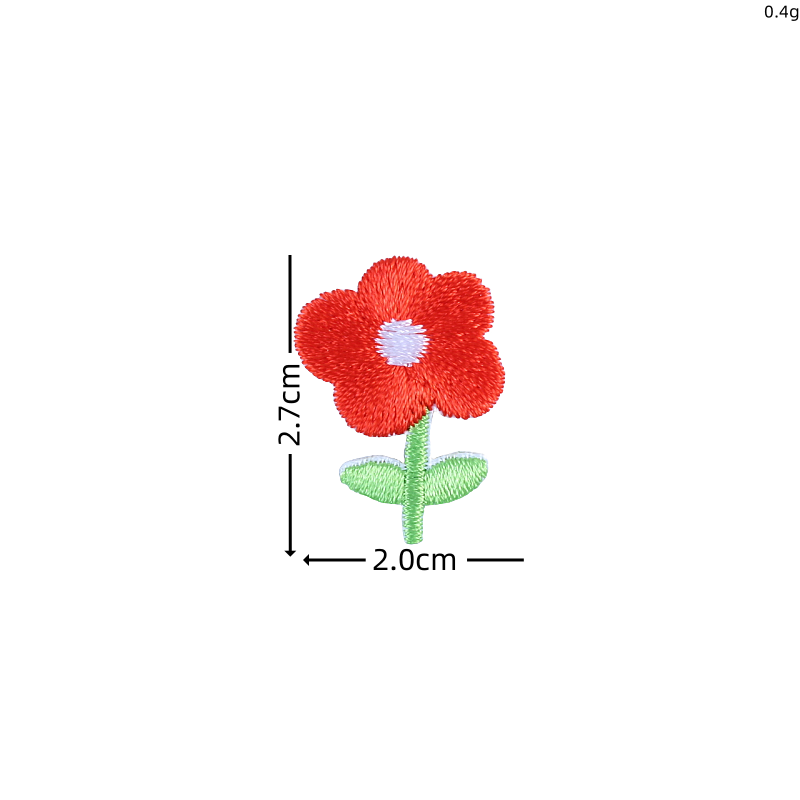 10 stks Cartoon Bloem Patches  - Embroidery On Socks recensie en prijs