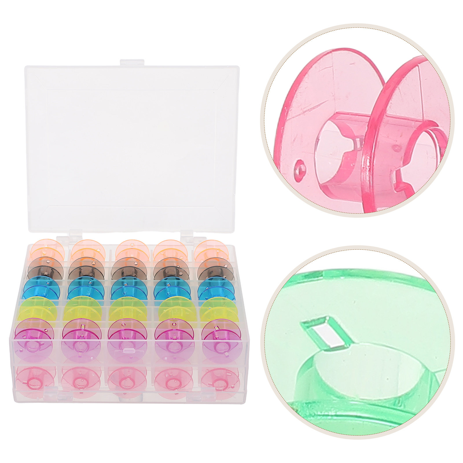 50 stuks naaimachine spoeltjes - Embroidery Diy recensie en prijs