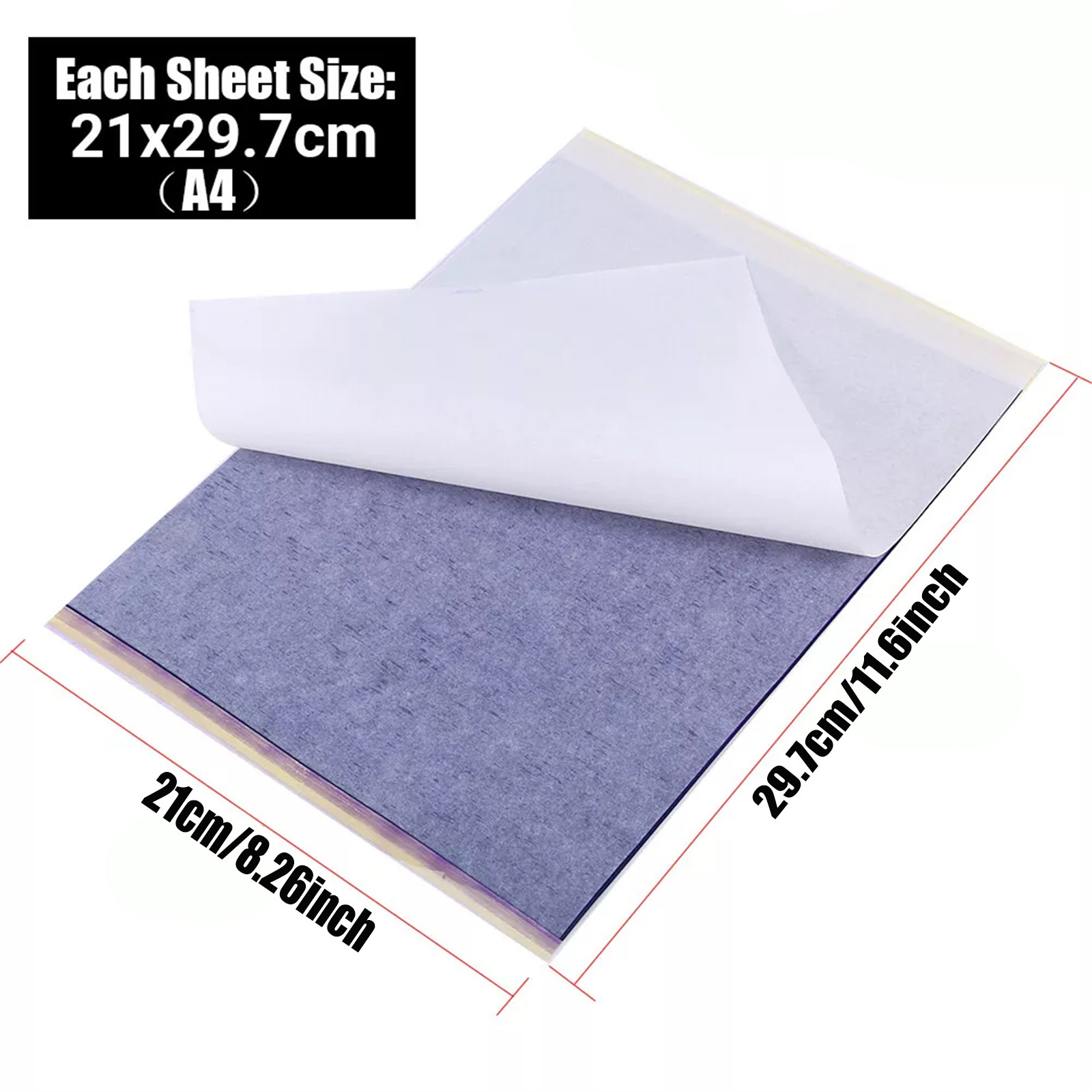 100 STKS Professionele Tattoo  - Transfer Paper Carbon recensie en prijs
