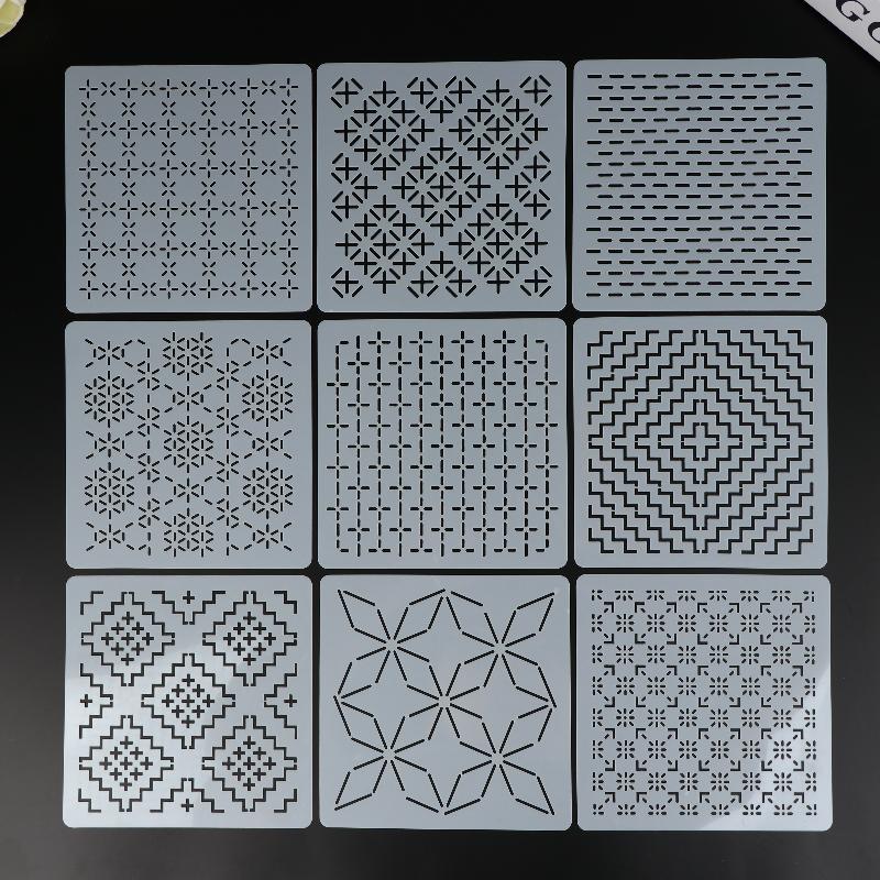 9/32 stuks Sashiko borduurwerk - Embroidery Diy recensie en prijs