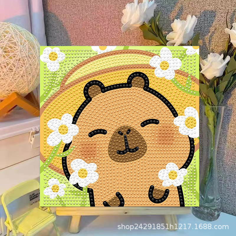 Cartoon Capibala Crystal Diamo - Embroidery Ideas recensie en prijs