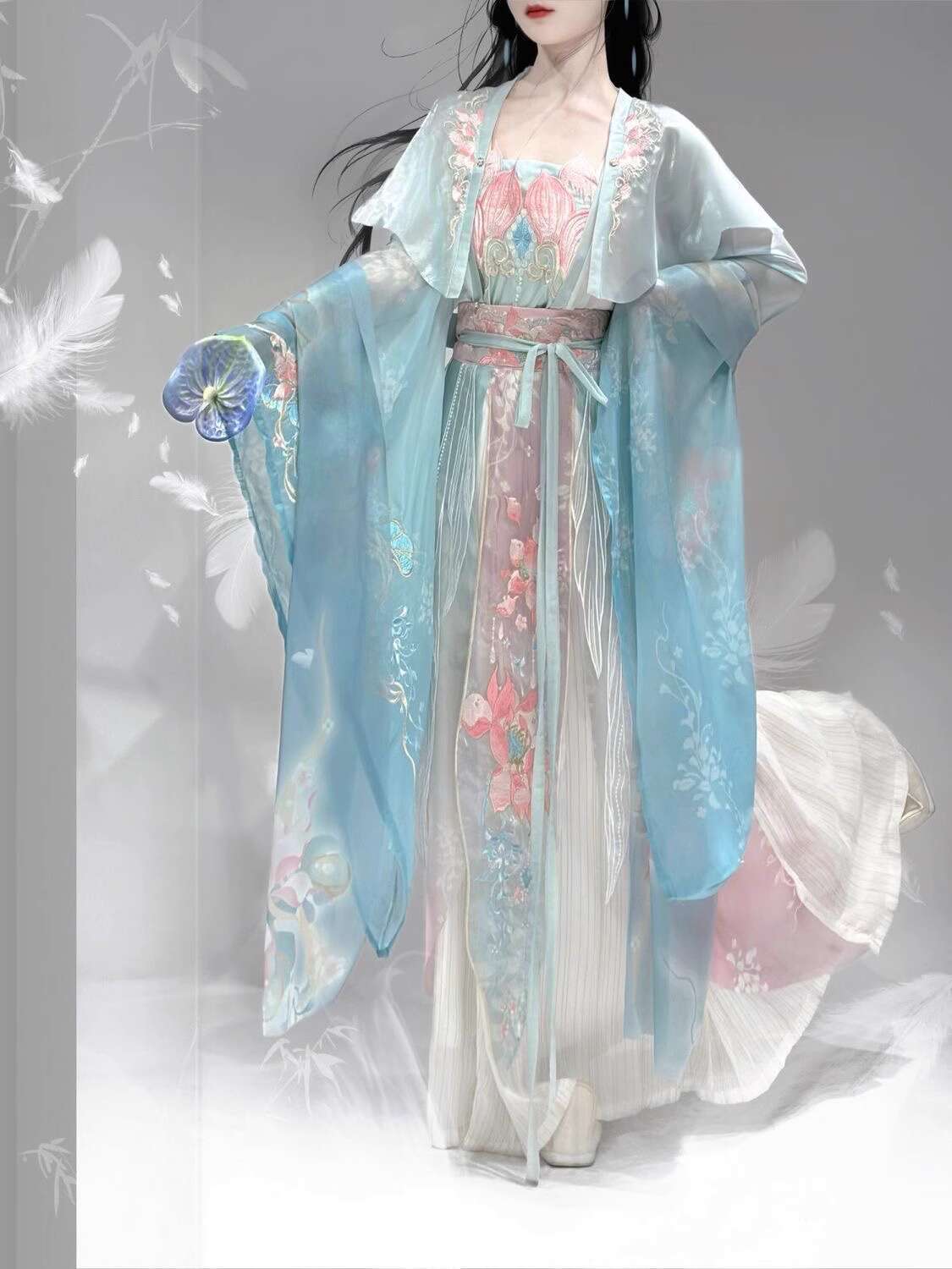 Nieuwe Hanfu Wei Jinfeng Zware - Embroidery In The Piece recensie en prijs
