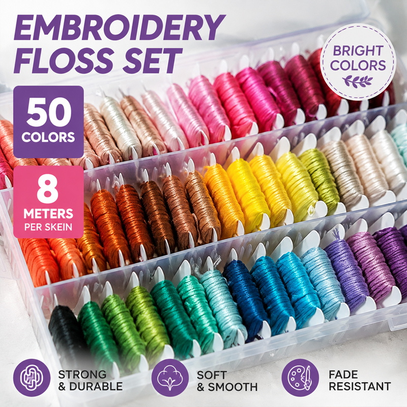 100% katoenen borduurset met o - Embroidery Diy recensie en prijs