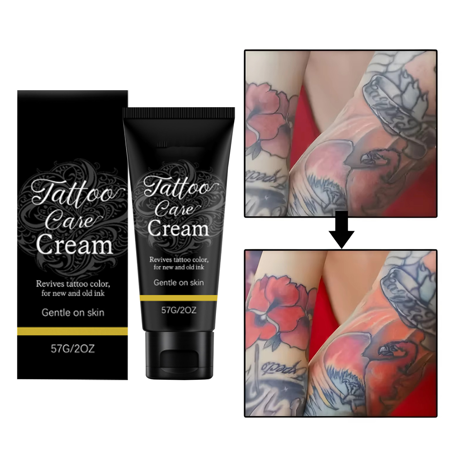 Tattoo Aftercare Cream, kleurf - Embroidery Moisturizer recensie en prijs