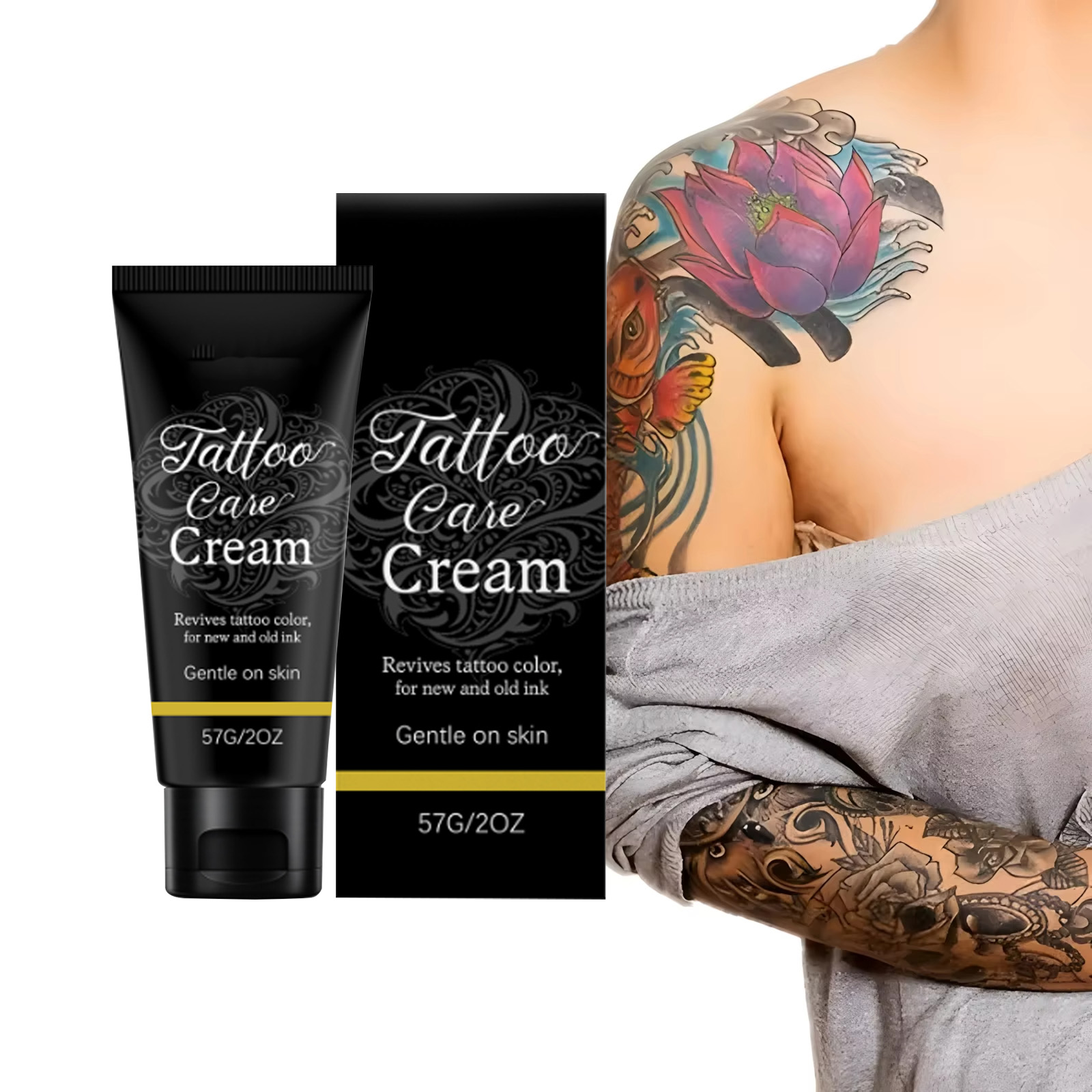 Tattoo Aftercare Cream, kleurf - Embroidery Moisturizer recensie en prijs